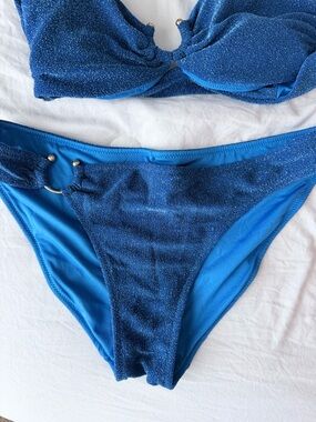 Victoria Secret Blue Bikini Bottom